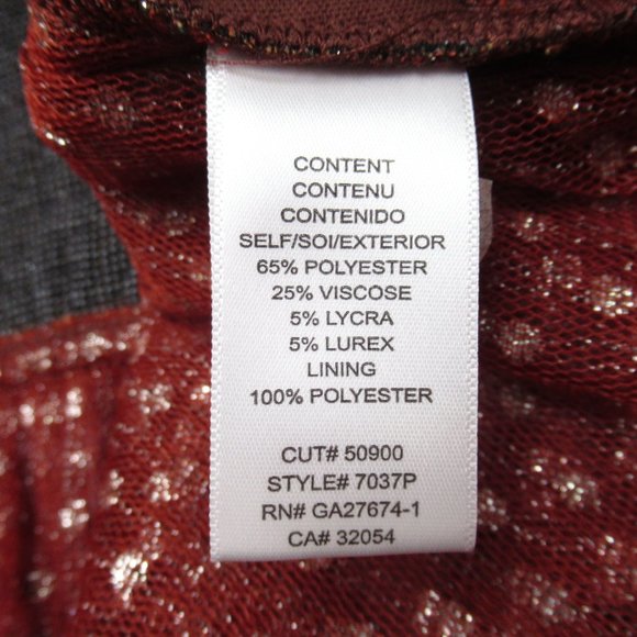 Anthropologie Eva Franco Jacquard Sleeveless Top - XL Petite XLP - Picture 12 of 15